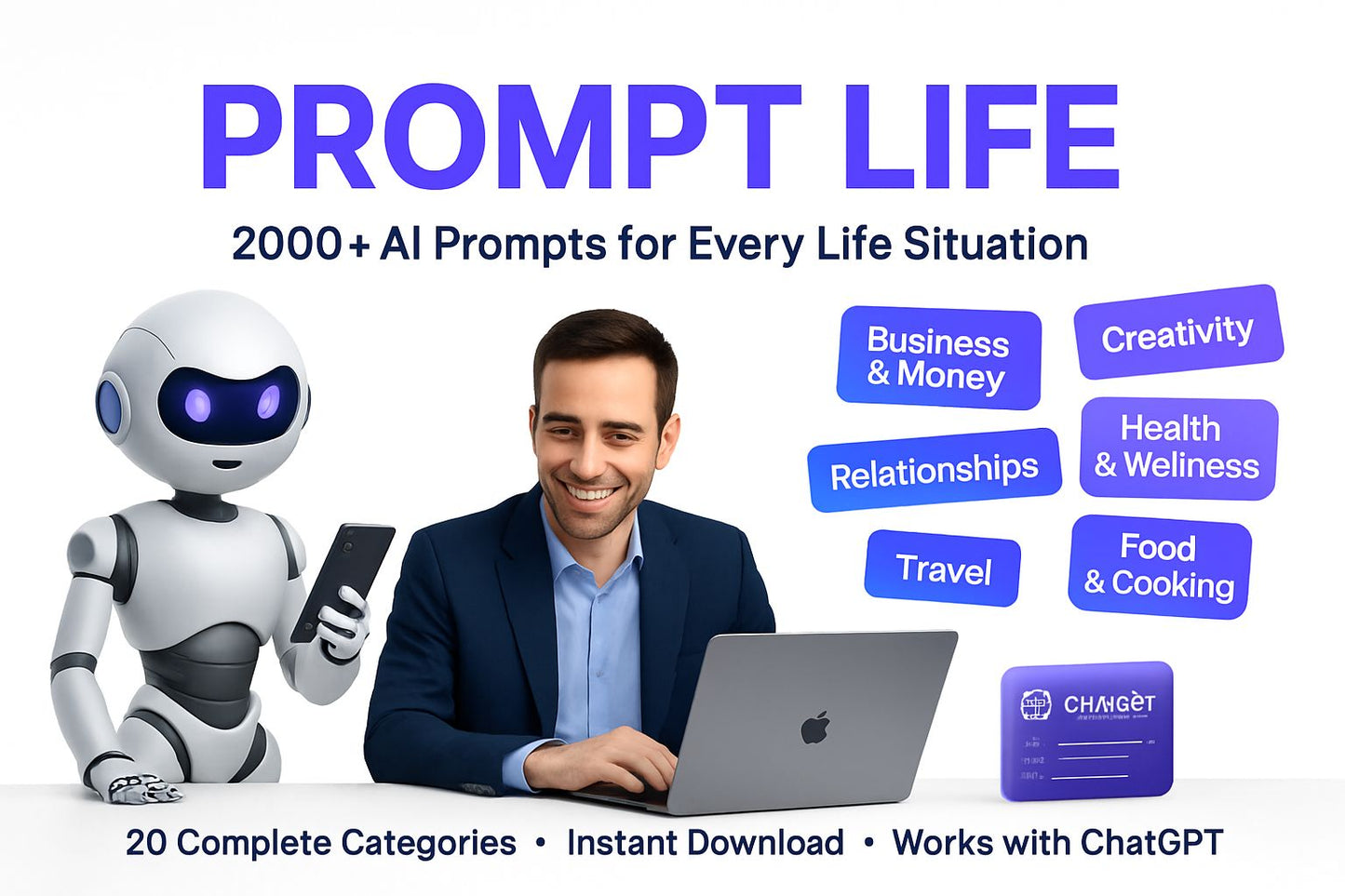 Prompt Life 2000+AI Prompts Collection